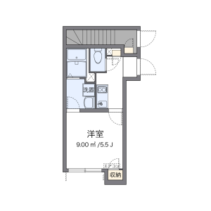 1K Apartment in Nishioi - Shinagawa-ku Floorplan