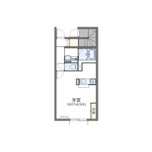 1K Apartment in Jinno shindencho - Toyohashi-shi Floorplan