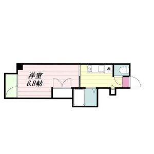 1K Mansion in Kashiwa - Kashiwa-shi Floorplan