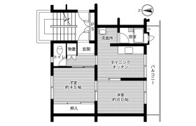2DK Mansion in Ojinchoyoshinari - Tokushima-shi
