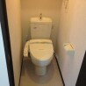 江东区出租中的1K公寓 厕所