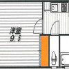 1K Apartment to Buy in Kyoto-shi Minami-ku Floorplan