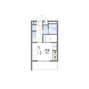 1K Mansion in Owadamachi - Hachioji-shi Floorplan