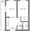 2DK 맨션 to Rent in Arakawa-ku Floorplan