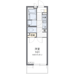 1K Mansion in Gake - Yashio-shi Floorplan
