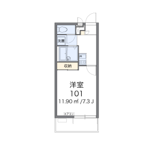 1K Mansion in Sekimachiminami - Nerima-ku Floorplan