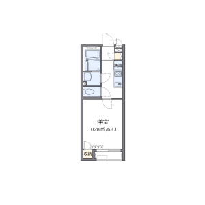 1K Apartment in Higashicho - Odawara-shi Floorplan