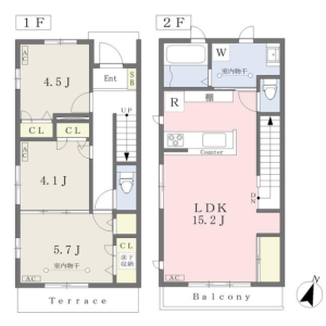3LDK House in Shimouma - Setagaya-ku Floorplan