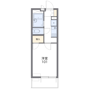 1K Mansion in Shinsayama - Sayama-shi Floorplan