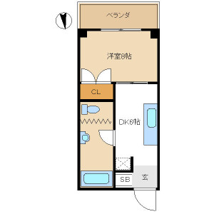 1DK Mansion in Ikebukuro (2-4-chome) - Toshima-ku Floorplan