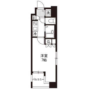 1K Mansion in Mukogaoka - Bunkyo-ku Floorplan