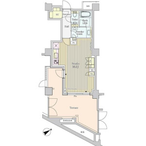 1R Mansion in Jingumae - Shibuya-ku Floorplan