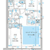 1SLDK Apartment to Rent in Shibuya-ku Floorplan