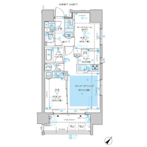 1SLDK Mansion in Hommachi - Shibuya-ku Floorplan