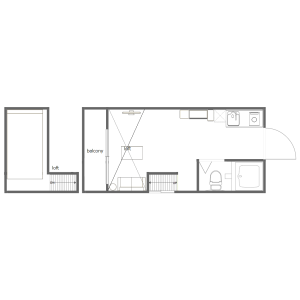 1R Apartment in Kanamecho - Toshima-ku Floorplan