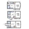 1DK Apartment to Rent in Hakodate-shi Floorplan