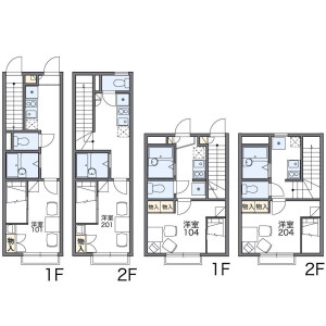 1K Apartment in Takaramachi - Katsushika-ku Floorplan