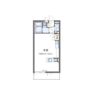 1R Mansion in Ono - Osaka-shi Nishiyodogawa-ku Floorplan