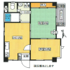 2DK Apartment to Buy in Shinagawa-ku Floorplan