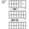 1Kマンション - 川崎市多摩区賃貸 配置図