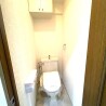 1LDK Apartment to Rent in Funabashi-shi Toilet