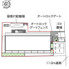 1K Apartment to Rent in Okegawa-shi Layout Drawing