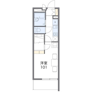 1K Mansion in Sagamigaoka - Zama-shi Floorplan