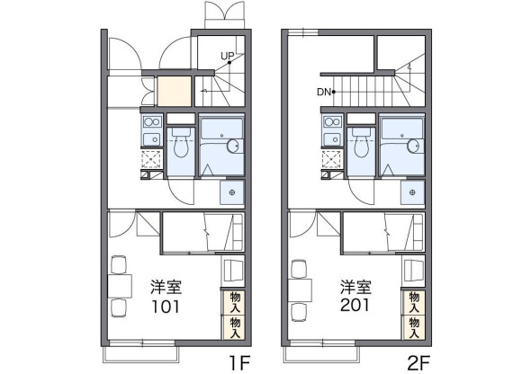 1K Apartment to Rent in Kurashiki-shi Floorplan