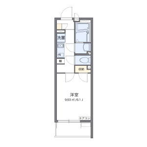 1K Mansion in Motohongocho - Hachioji-shi Floorplan