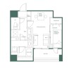 1DK Apartment to Rent in Koto-ku Floorplan