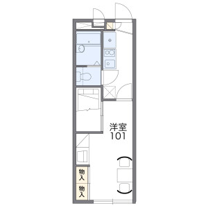 1K Apartment in Izumidacho - Kariya-shi Floorplan