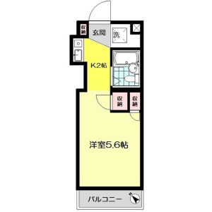 1R Mansion in Akatsuka - Itabashi-ku Floorplan