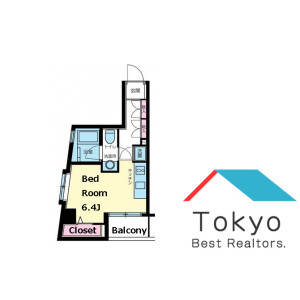 1R Mansion in Bentencho - Shinjuku-ku Floorplan