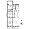 3LDK Apartment to Rent in Yokohama-shi Kohoku-ku Floorplan