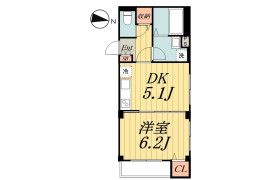 1DK Mansion in Kameari - Katsushika-ku