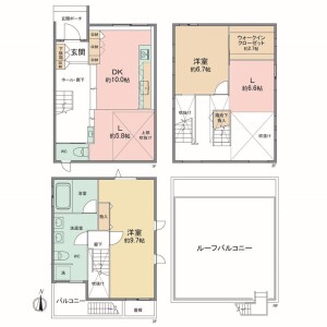 2SLDK {building type} in Otanicho - Nishinomiya-shi Floorplan