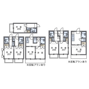 1K Apartment in Himonya - Meguro-ku Floorplan