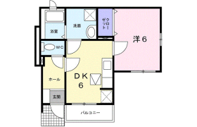 1DK Apartment in Shikahama - Adachi-ku