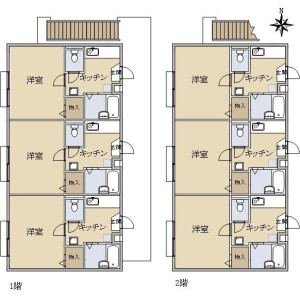 Whole Building {building type} in Honan - Suginami-ku Floorplan