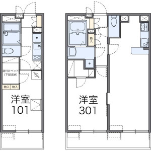 1K Mansion in Tagara - Nerima-ku Floorplan