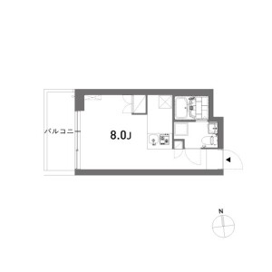 1R Mansion in Arai - Nakano-ku Floorplan