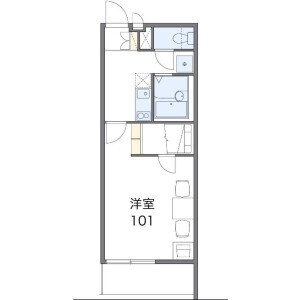 1K Mansion in Matsugaoka - Funabashi-shi Floorplan