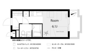 1R Mansion in Haramachi - Shinjuku-ku