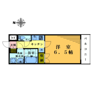 1K {building type} in Iwamotocho - Chiyoda-ku Floorplan