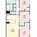 3LDK Apartment