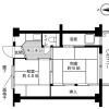 2K Apartment to Rent in Kurashiki-shi Floorplan