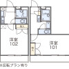 1K Apartment to Rent in Osaka-shi Tsurumi-ku Floorplan