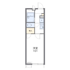 1K Apartment in Nomura - Kusatsu-shi Floorplan
