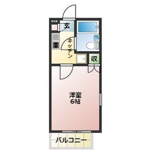 1K Mansion in Nishiochiai - Shinjuku-ku Floorplan