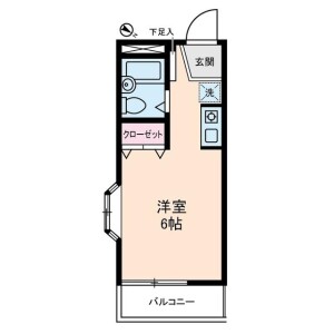 1R Mansion in Senkawa - Toshima-ku Floorplan